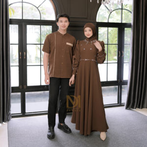 Baju Couple Pasangan Kekinian | Baju Couple Pasangan | Outfit Lebaran | Setelan Kondangan - Demore Maia